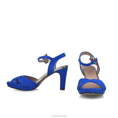 Menbur mujer Orión 204L143 sandalias azul medio