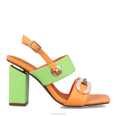 Menbur mujer Osa Menor 204L2588 sandalias naranja