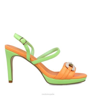 Menbur mujer Osa Menor 204L2736 sandalias naranja