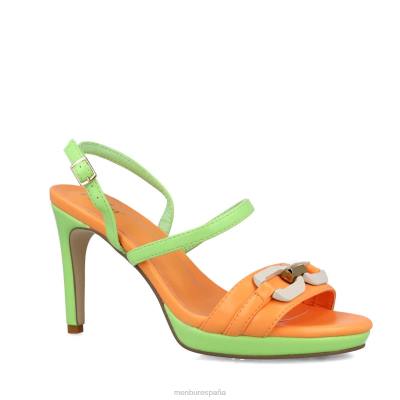 Menbur mujer Osa Menor 204L2736 sandalias naranja