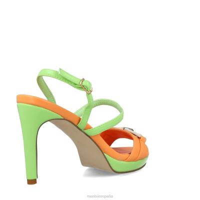 Menbur mujer Osa Menor 204L2736 sandalias naranja