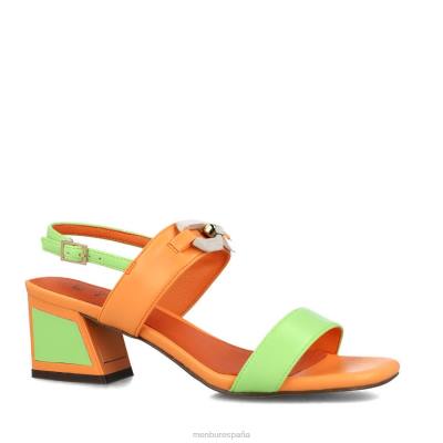 Menbur mujer Osa Menor 204L2821 sandalias naranja