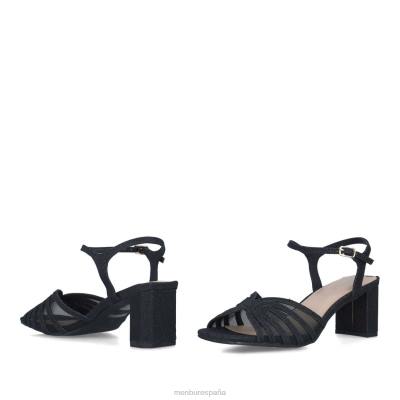 Menbur mujer Pólux 204L127 sandalias negro