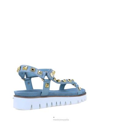 Menbur mujer Piscis 204L2619 sandalias azul claro