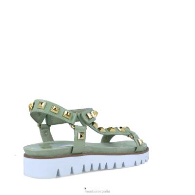 Menbur mujer Piscis 204L2621 sandalias verde