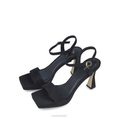 Menbur mujer Virgo 204L10 sandalias negro