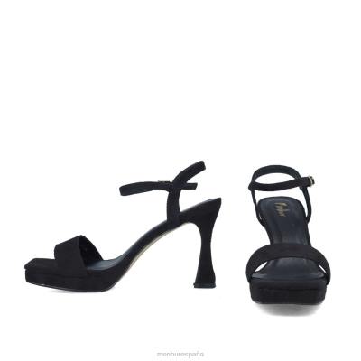 Menbur mujer Virgo 204L10 sandalias negro