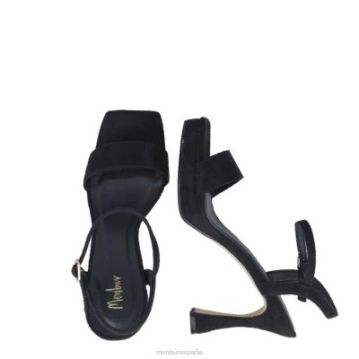 Menbur mujer Virgo 204L10 sandalias negro