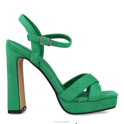 Menbur mujer Virgo 204L2634 sandalias verde