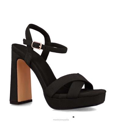 Menbur mujer Virgo 204L2636 sandalias negro