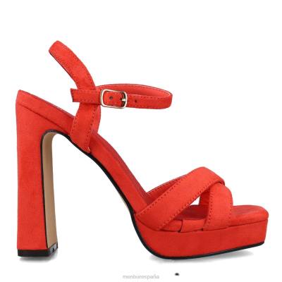 Menbur mujer Virgo 204L2641 sandalias coral