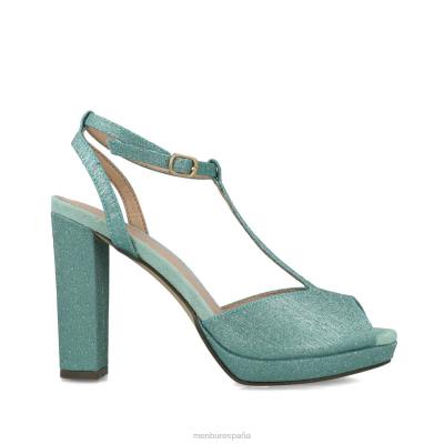 Menbur mujer achernar 204L2712 sandalias verde