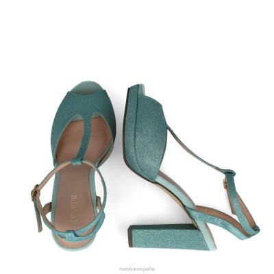 Menbur mujer achernar 204L2712 sandalias verde