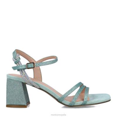 Menbur mujer achernar 204L2738 sandalias verde