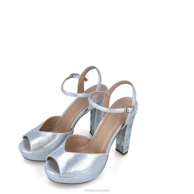 Menbur mujer altair 204L79 sandalias plata