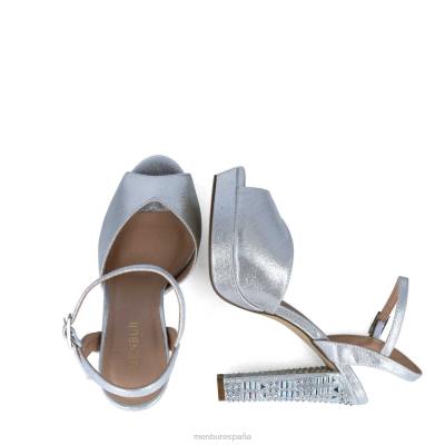 Menbur mujer altair 204L79 sandalias plata