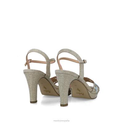 Menbur mujer apus 204L2548 sandalias oro