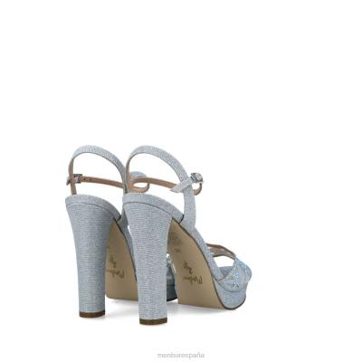 Menbur mujer apus 204L2566 sandalias plata