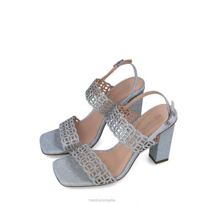 Menbur mujer auriga 204L2849 sandalias plata