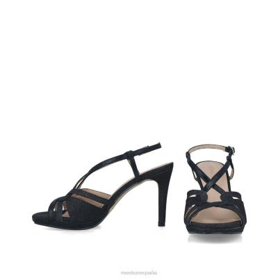 Menbur mujer berenice coma 204L136 sandalias negro