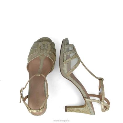 Menbur mujer berenice coma 204L2542 sandalias oro