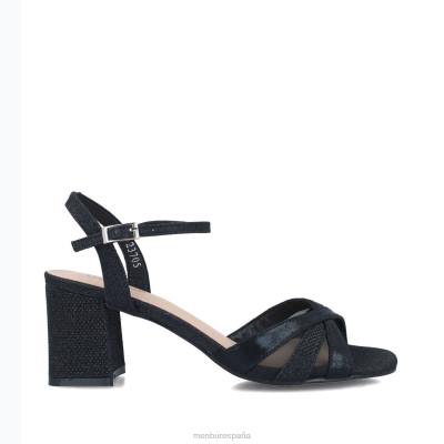 Menbur mujer berenice coma 204L2797 sandalias negro