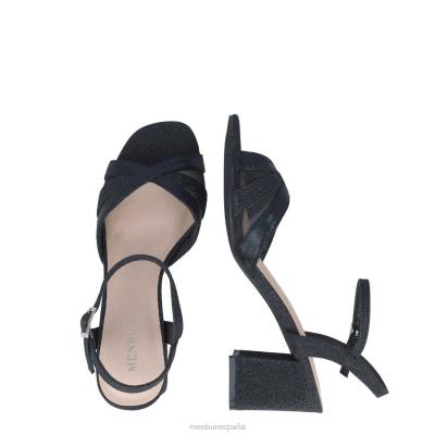 Menbur mujer berenice coma 204L2797 sandalias negro