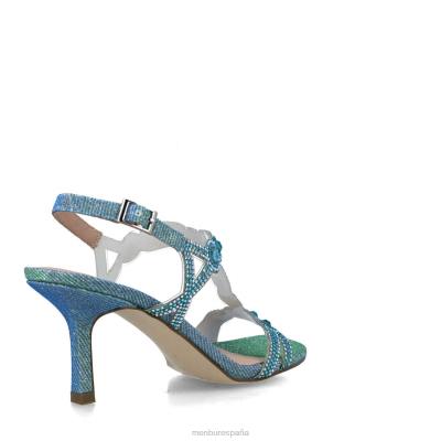 Menbur mujer camelopardalis 204L2780 sandalias azul medio