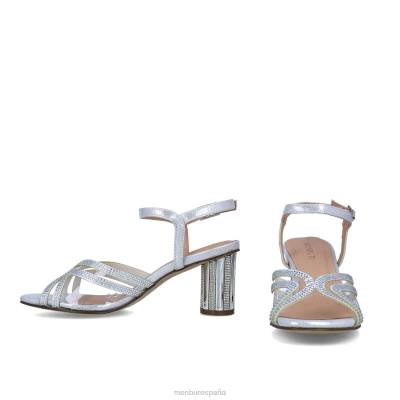 Menbur mujer carina 204L2669 sandalias plata