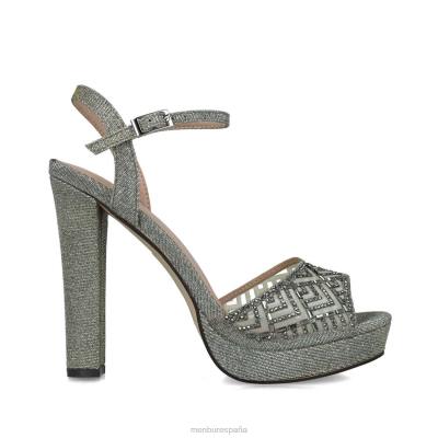 Menbur mujer casiopea 204L2844 sandalias gris