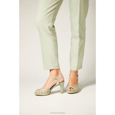 Menbur mujer cetus 204L2540 sandalias verde