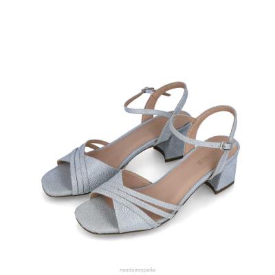 Menbur mujer cetus 204L2672 sandalias plata