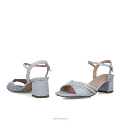 Menbur mujer cetus 204L2672 sandalias plata