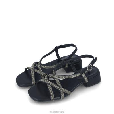 Menbur mujer cisne 204L2653 sandalias negro