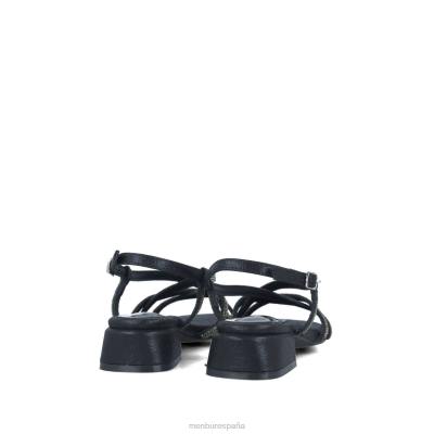 Menbur mujer cisne 204L2653 sandalias negro