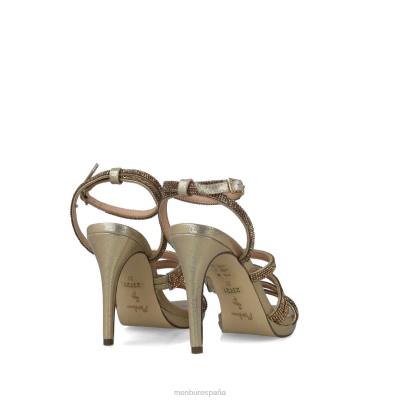 Menbur mujer cisne 204L72 sandalias oro