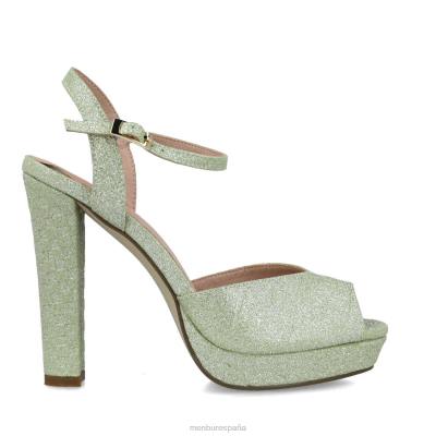 Menbur mujer columba 204L2574 sandalias verde