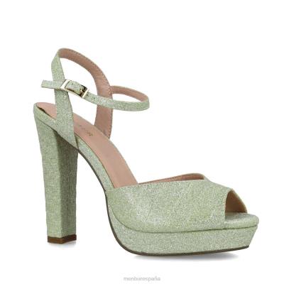 Menbur mujer columba 204L2574 sandalias verde