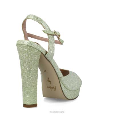 Menbur mujer columba 204L2574 sandalias verde