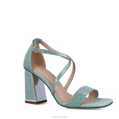 Menbur mujer columba 204L2584 sandalias verde