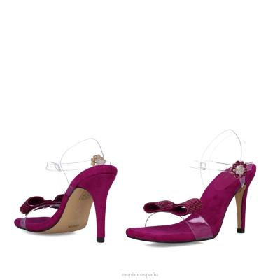 Menbur mujer dorado 204L2697 sandalias Violeta