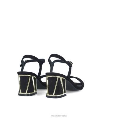 Menbur mujer ecuuleus 204L2801 sandalias negro