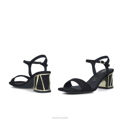 Menbur mujer ecuuleus 204L2801 sandalias negro