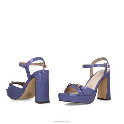 Menbur mujer escultor 204L2607 sandalias Violeta