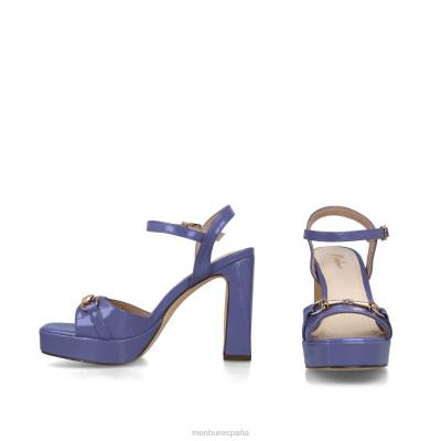 Menbur mujer escultor 204L2607 sandalias Violeta