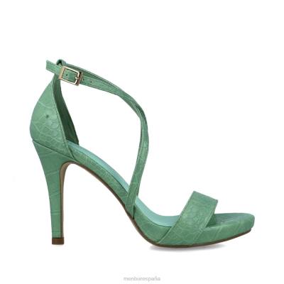 Menbur mujer fornax 204L2726 sandalias verde