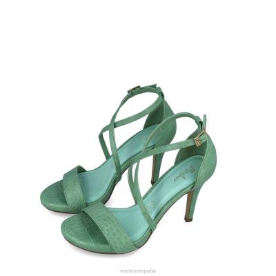 Menbur mujer fornax 204L2726 sandalias verde