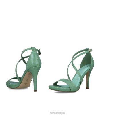 Menbur mujer fornax 204L2726 sandalias verde