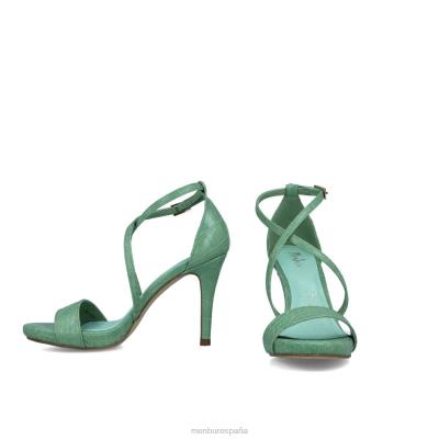 Menbur mujer fornax 204L2726 sandalias verde