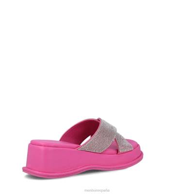 Menbur mujer lince 204L169 sandalias rosa